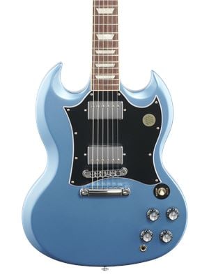 Gibson Exclusive Run SG Standard Guitar Pelham Blue with Soft Case